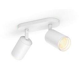 LED-spottivalaisin Philips Hue Fugato bluetooth 2x5.7W IP20 GU10 195x80x153 mm valkoinen