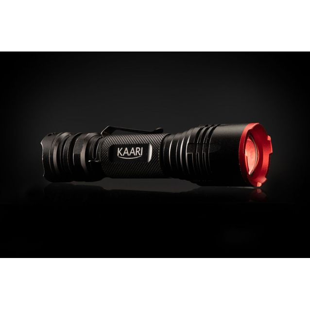 LED-taskuvalaisin KAARI Hohde 650 lm USB-ladattava