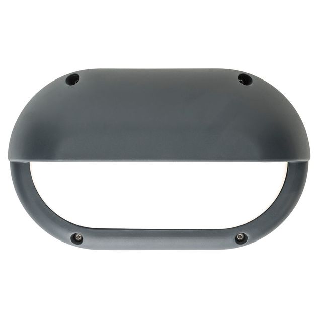 LED-ulkoseinävalaisin Airam Cestus Horizontal Eye 20W/840 165x270x110 mm IP65 antrasiitti/opaali