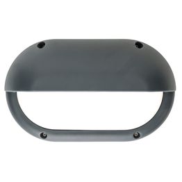 LED-ulkoseinävalaisin Airam Cestus Horizontal Eye max 100W E27 165x270x110 mm IP65 antrasiitti/opaali