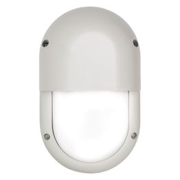 LED-ulkoseinävalaisin Airam Cestus Vertical Eye 20W/840 270x165x110 mm IP65 valkoinen/opaali