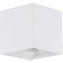 LED-ulkoseinävalaisin Eglo Calpino valkoinen