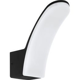 LED-ulkoseinävalaisin Eglo Fiumicino musta