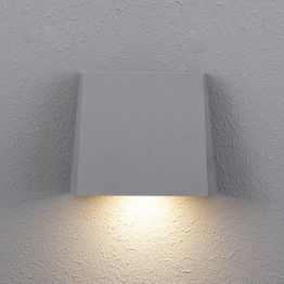 LED-ulkoseinävalaisin Hide-a-lite Edge XL 3000K harmaa