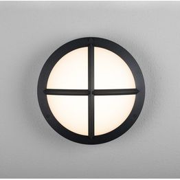 LED-ulkoseinävalaisin Hide-a-lite Moon Public Cross I IK10 antrasiitti