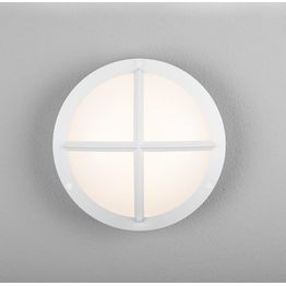 LED-ulkoseinävalaisin Hide-a-lite Moon Public Cross I IK10 valkoinen