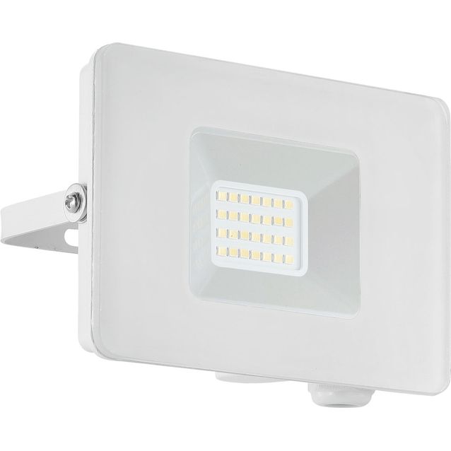 LED-ulkoseinävalaisin/-valonheitin Eglo Faedo 95x130 mm valkoinen