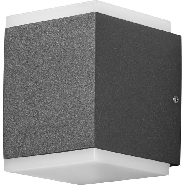 LED-ulkoseinävalaisin Konstsmide Monza 80x92x105 mm 2x6 W antrasiitinharmaa