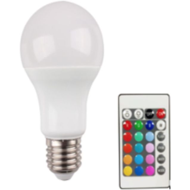 LED-vakiokupulamppu LED Energie 9 W 806 lm RGB + white + kaukosäädin 60x114 mm