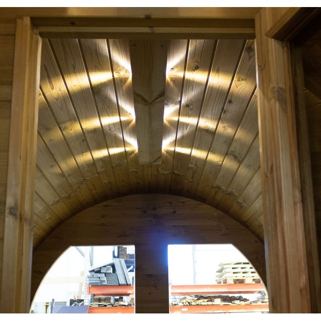 LED-valosarja SpaDealers 8-osainen tynnyrisaunalle