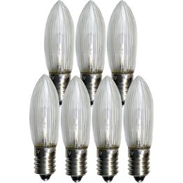 LED-varalamppu Star Trading E10 0,2W 10-55V Ø45x13mm 7 kpl