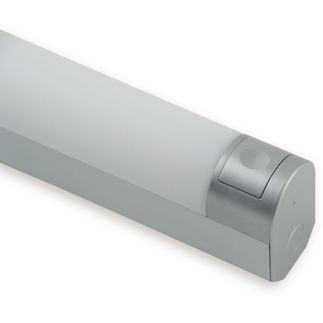 LED-yleisvalaisin Ensto Jono AVR66 IP44 677mm, 10W/830, alumiini, pistorasialla