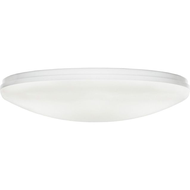 LED-yleisvalo Airam Fenix Duo 350, ø350x76,2mm IP44 12W 830/840 1100lm 3000K/4000K RA PCO valkoinen
