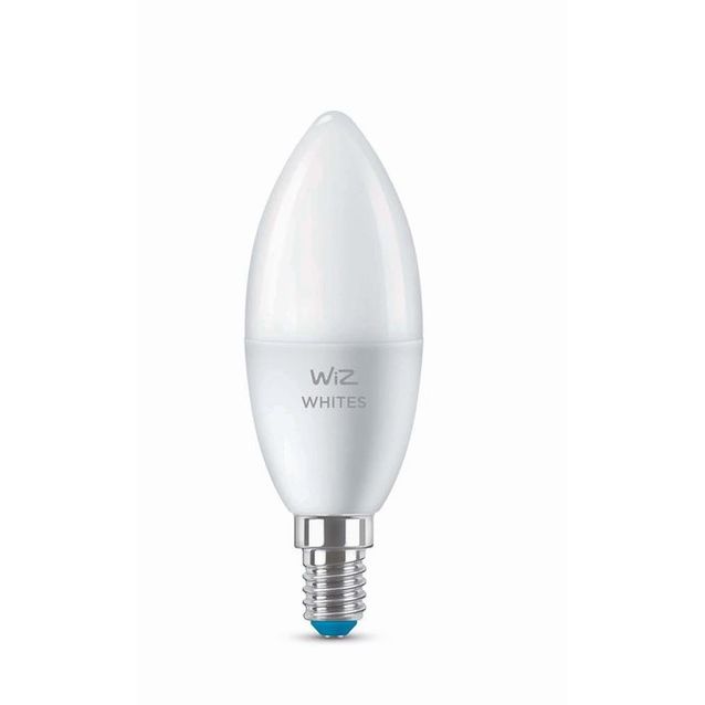 LED-älylamppu WiZ C37 Tunable White, Wi-Fi, 4.9W, E14