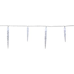 LED-jääpuikkosarja Star Trading Gelido 600 cm 40 jääpuikkoa valkoinen