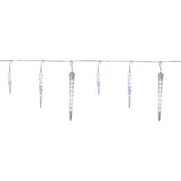 LED-jääpuikkosarja Star Trading Gelido 700 cm 24 jääpuikkoa valkoinen