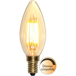LED-kynttilälamppu Star Trading Soft Glow 353-05-1 Ø35x98mm E14 kirkas 4W 2100K 350lm