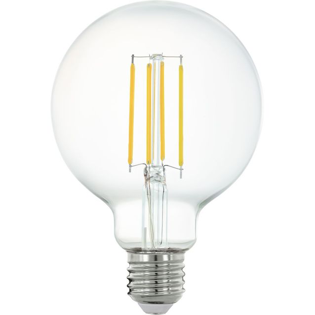 LED-Lamppu Eglo connect.z filamentti E27 G95 806lm 6W 2700K kirkas