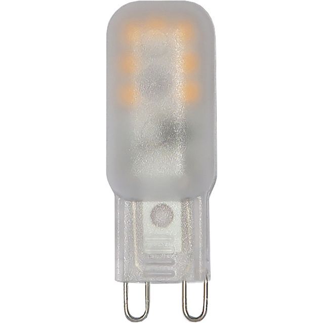 LED-lamppu Star Trading Halo-LED 344-40-5, 16x51x12mm, G9, 1W, 3000K, 92lm