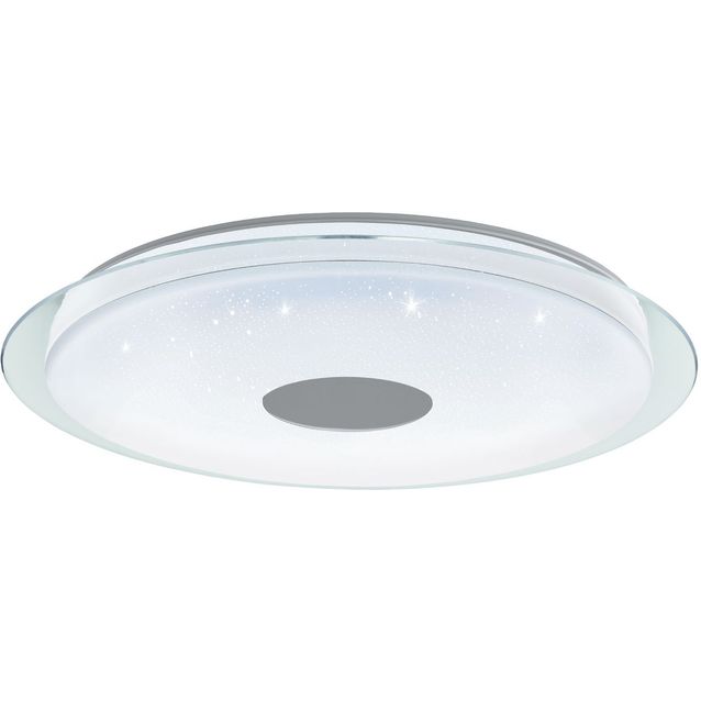 LED-Plafondi Eglo connect.z Lanciano-Z 56cm 38.1W kristalliefekti