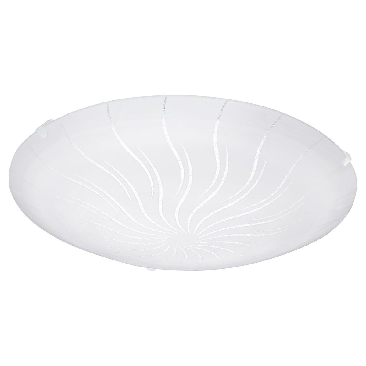 LED-plafondi Eglo Margitta 1 Ø315mm valkoinen kuvioitu 96111