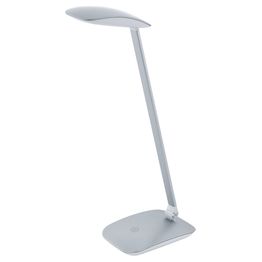 LED-pöytävalaisin Eglo Cajero USB-liitäntä himmennettävä hopea 95694