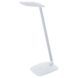LED-pöytävalaisin Eglo Cajero USB-liitäntä himmennettävä valkoinen 95695