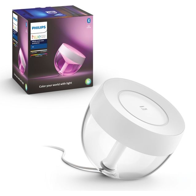 LED-pöytävalaisin Philips Hue Iris valkoinen