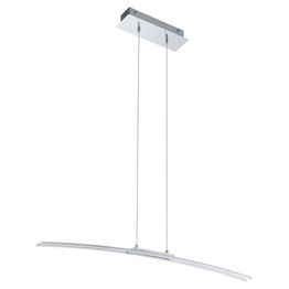LED-riippuvalaisin Eglo Lasana 900mm kromi valkoinen 95147