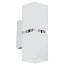 LED-seinävalaisin Eglo Passa 55x170mm kromi valkoinen 95377