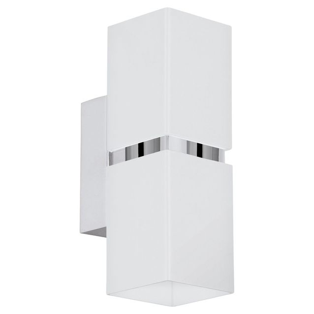 LED-seinävalaisin Eglo Passa 55x170mm kromi valkoinen 95377