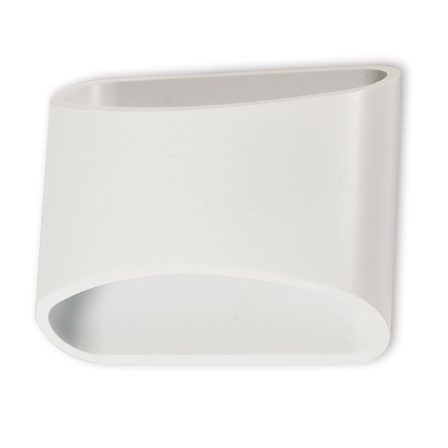 LED-seinävalaisin Ensto Luxova LX8170D/3K 8W/830 140x170 mm IP20 valkoinen