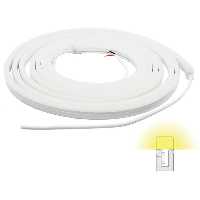 LED-silikoniprofiili Limente LED-Neon Trio 4000K 24V IP67 5m