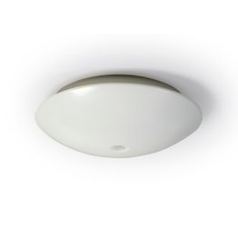 LED-tunnistinvalaisin Ensto AVR400 25W/840 PIR Ø400x133 mm IP44 valkoinen