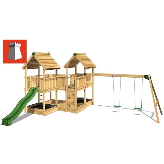 Leikkikeskus Hy-land P6 sis. keinumoduuli