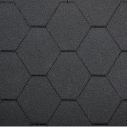 Leikkimökin kattomateriaalipaketti Fixu musta