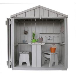 Leikkimökki Harmonia 600x1200x1400 mm puuvalmis