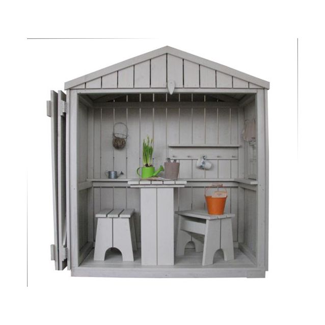 Leikkimökki Harmonia 600x1200x1400 mm puuvalmis