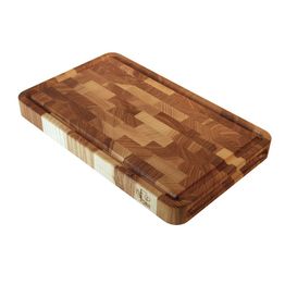 Leikkuulauta EcoFurn 40 x 25 x 4 cm saarni pellavaöljytty