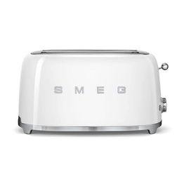 Leivänpaahdin Smeg TSF02, 4 viipaletta, valkoinen