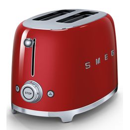 Leivänpaahdin Smeg TSF01RDEU 2-viipaleen punainen