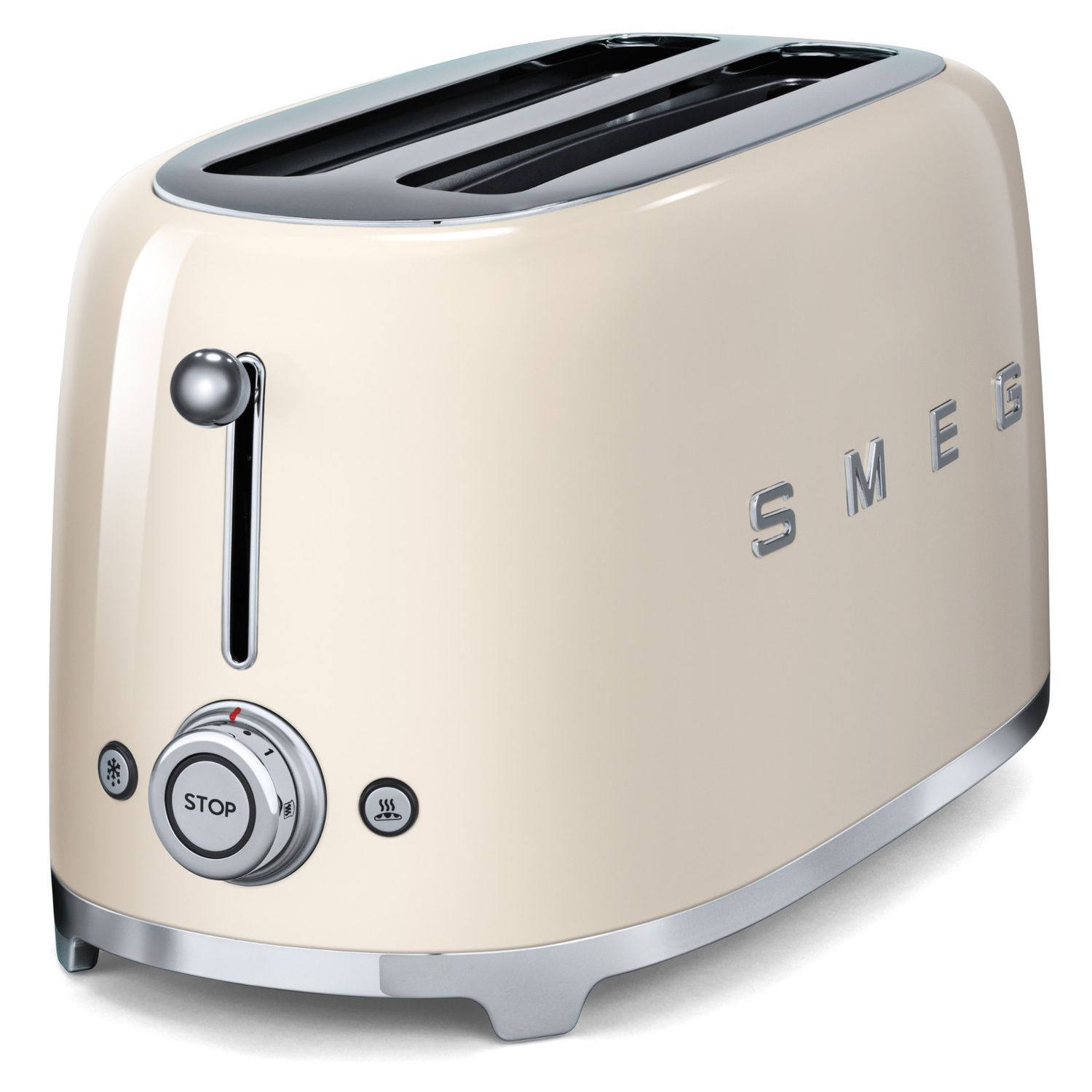 Leivänpaahdin Smeg TSF02CREU 4-viipaleen kerma