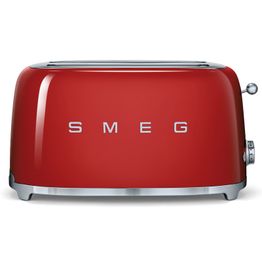 Leivänpaahdin Smeg TSF02RDEU 4-viipaleen punainen