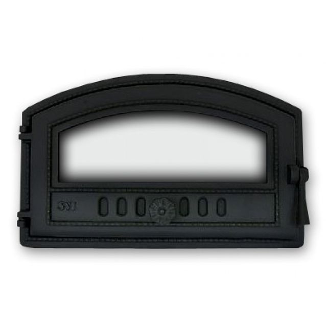 Leivinuuniluukku lasilla 423,kaasutiivis, vasenkätinen, 