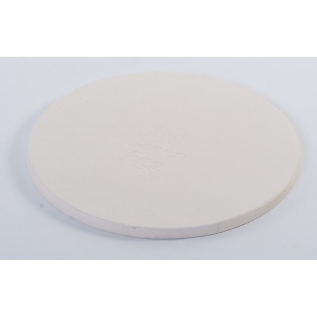 Leivonta/pizzakivi Big Green Egg Ø 36 cm tasainen keraaminen