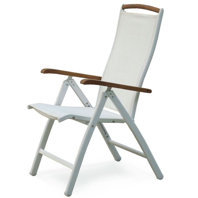 Lepotuoli Nydala säädettävä valkoinen