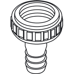 Letkuliitin Oras 223013 G3/4X20 mm kromi