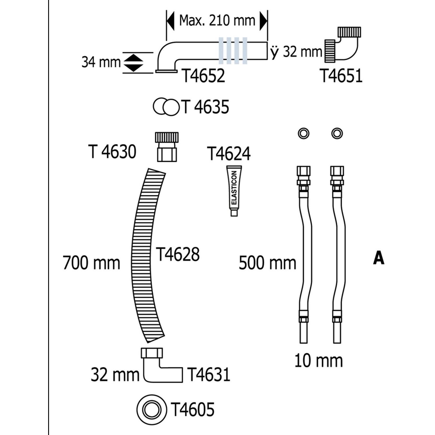 Letkusarja Gustavsberg, joustava