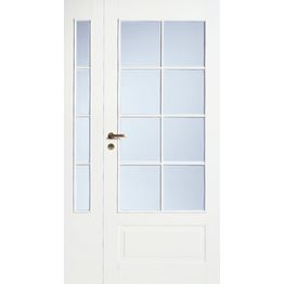 Oven levike avattava lasitettu 4R Swedoor Style 42 valkoinen