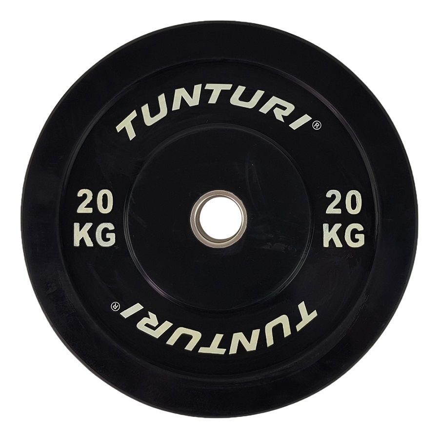 Levypaino Tunturi 20 kg musta